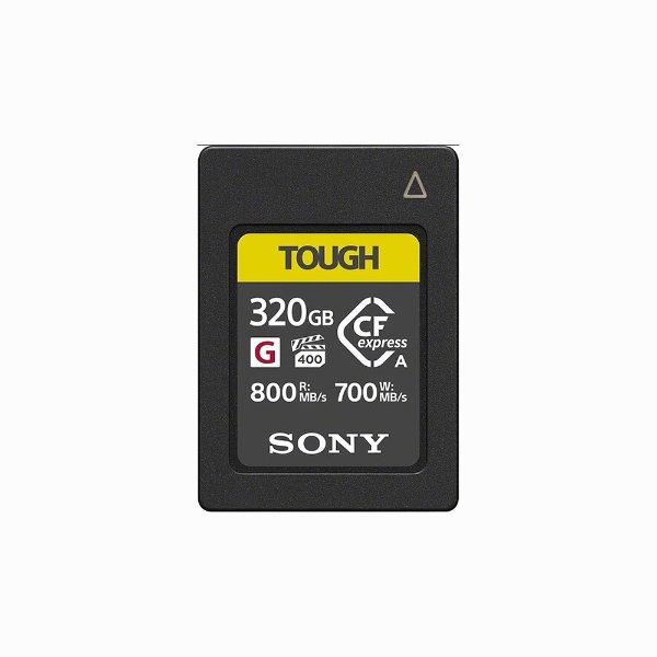 Sony 320GB CFexpress Type A TOUGH Memory Card (800R/700W) CEA-G320T