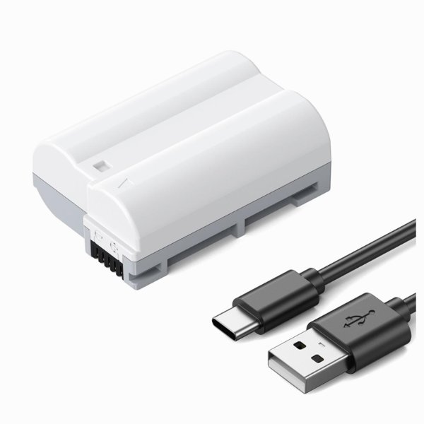 K&F Concept EN-EL15C 2600mAh USB-C Battery for Nikon Cameras-KF28.0041