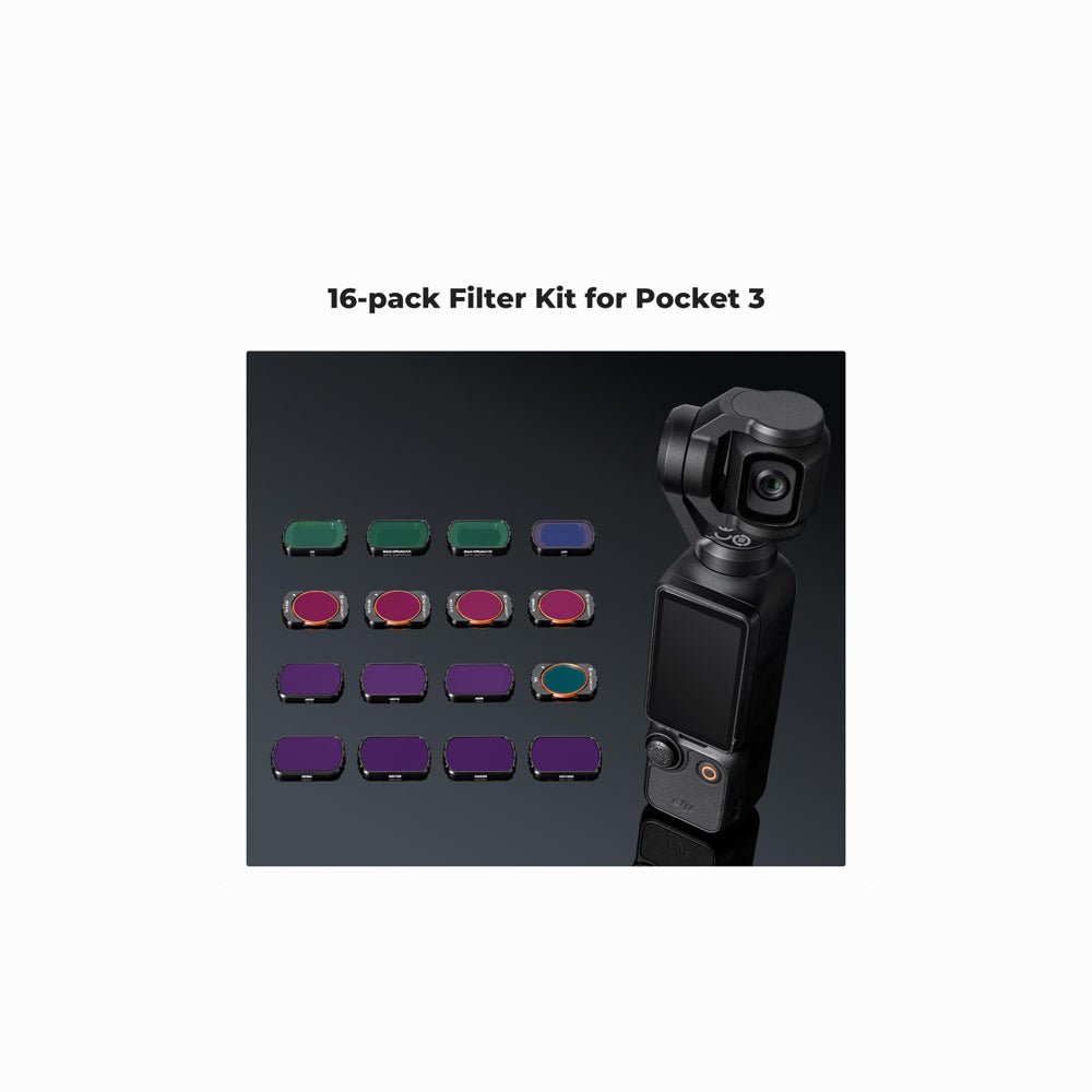 K&F Concept Dji Osmo Pocket 3/4 16-in Rush Filter Kit (SKU-.2277) thumbnail 2