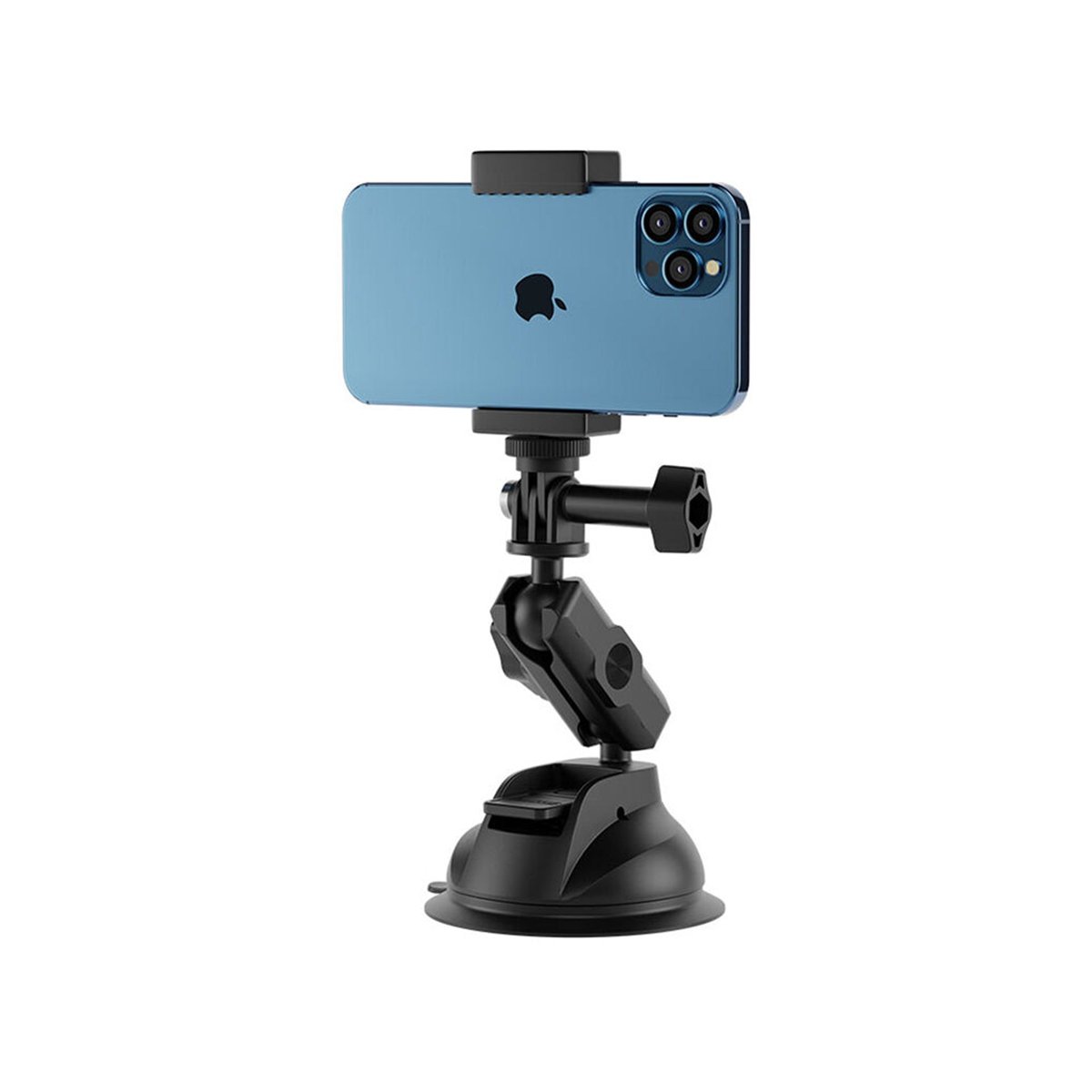 TELESIN POWER SUCTION CUP MOUNT WITH PHONE CLIP(TE-SUC-012) thumbnail 2
