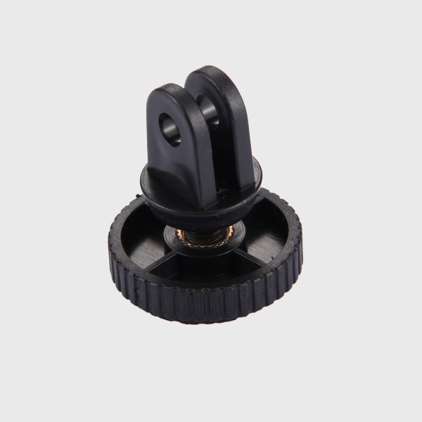 PULUZ 1/4-inch Screw Tripod Mount Adapter for GoPro, Insta360, DJI and Other Action Cameras 5mm Diameter Screw Hole, 3.3cm Diameter-PU213