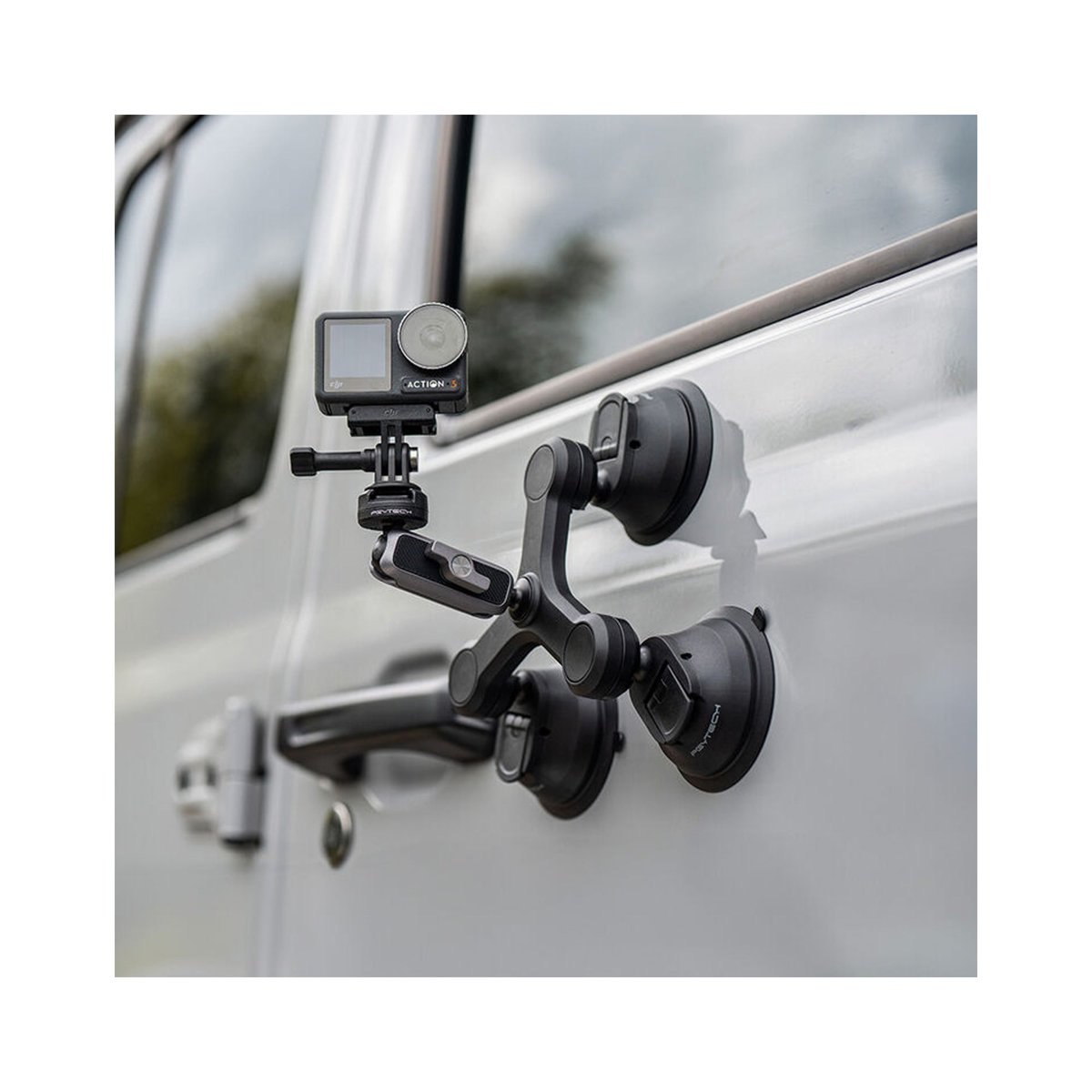 PGYTECH 3-Arm Suction Mount with CapLock Ball Head & 3-Prong Mount-P-GM-224 thumbnail 2