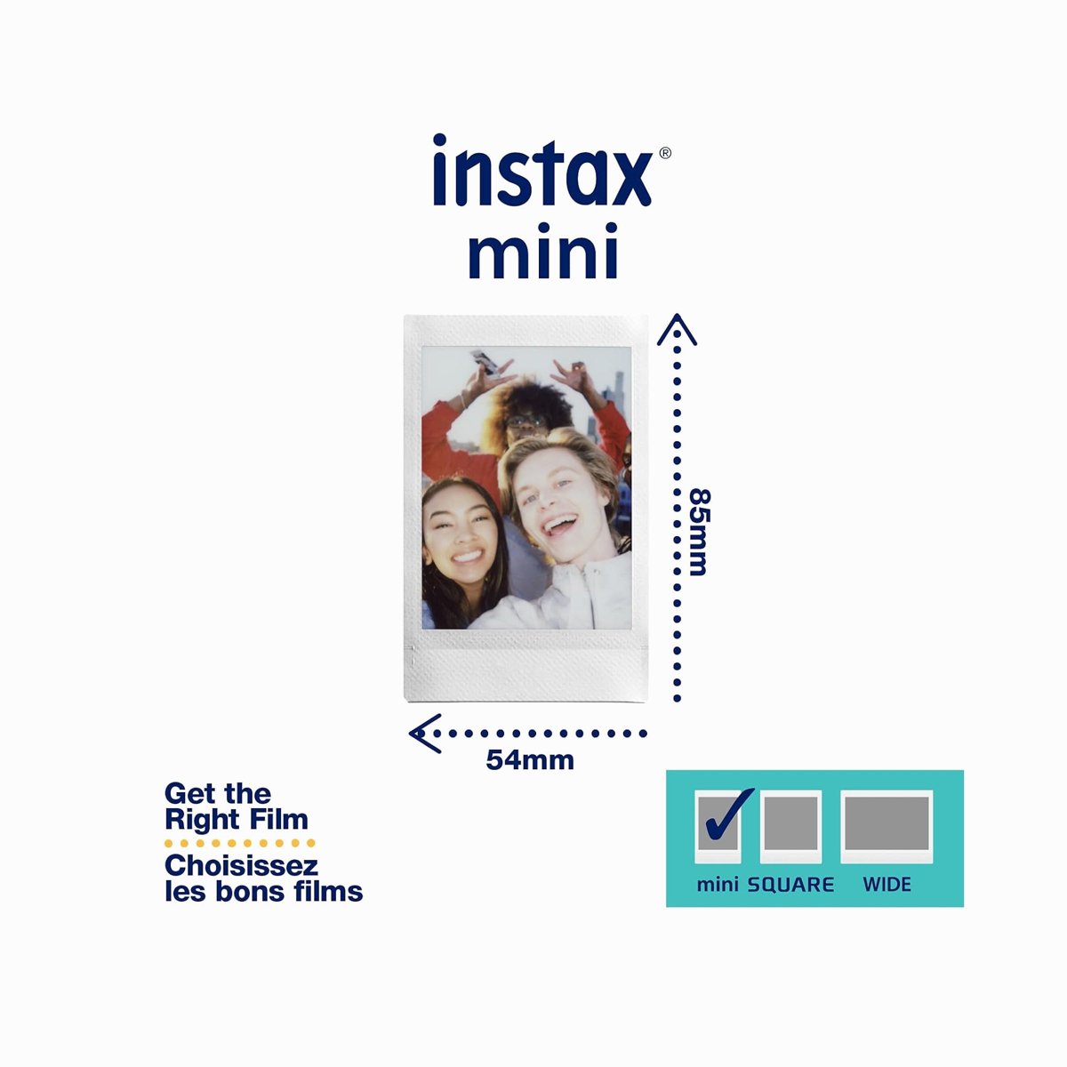 Fujifilm Instax Mini Instant Film - 20 Sheets thumbnail 2