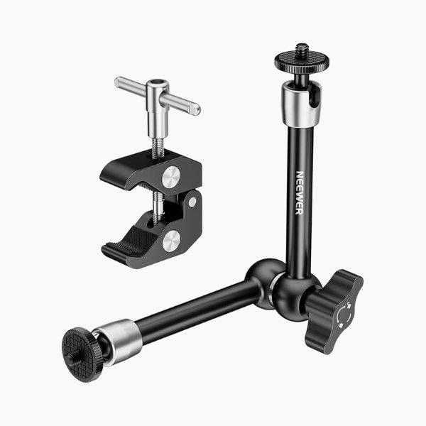 NEEWER 9.8"/25cm Adjustable Magic Arm with Super Clamp-ST25C