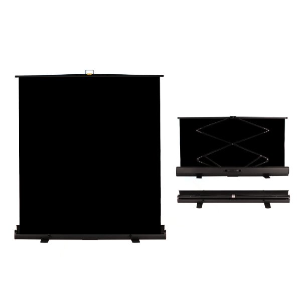 PROJECTION SCREEN BLACK 1.5*2 M image 1