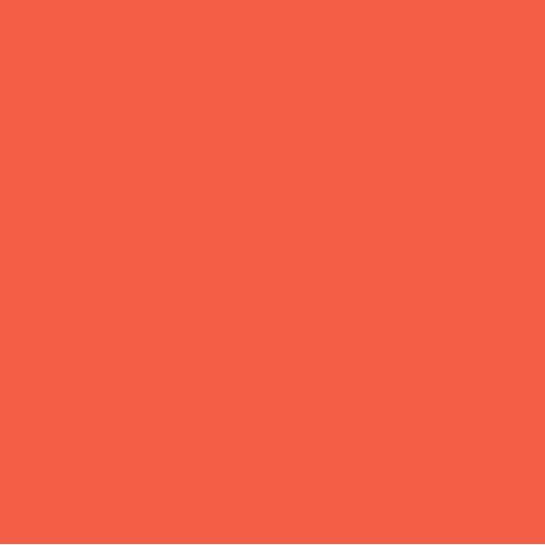 EMAILY #39 BRIGHT ORANGE 2.72*10m SEAMLESS BACKGROUND PAPER