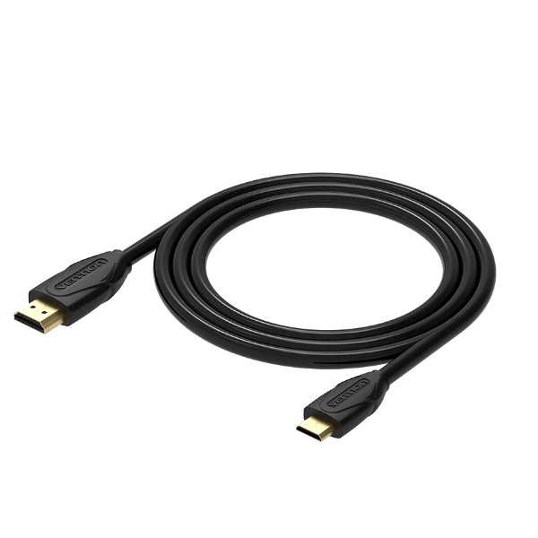 HDMI TO MINI 1.5 M (1.4V) CABLE BLACK image 1