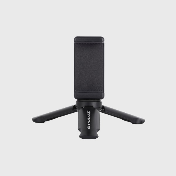 PULUZ Mini Plastic Tripod + Universal Phone Clamp Bracket, For Smartphones
