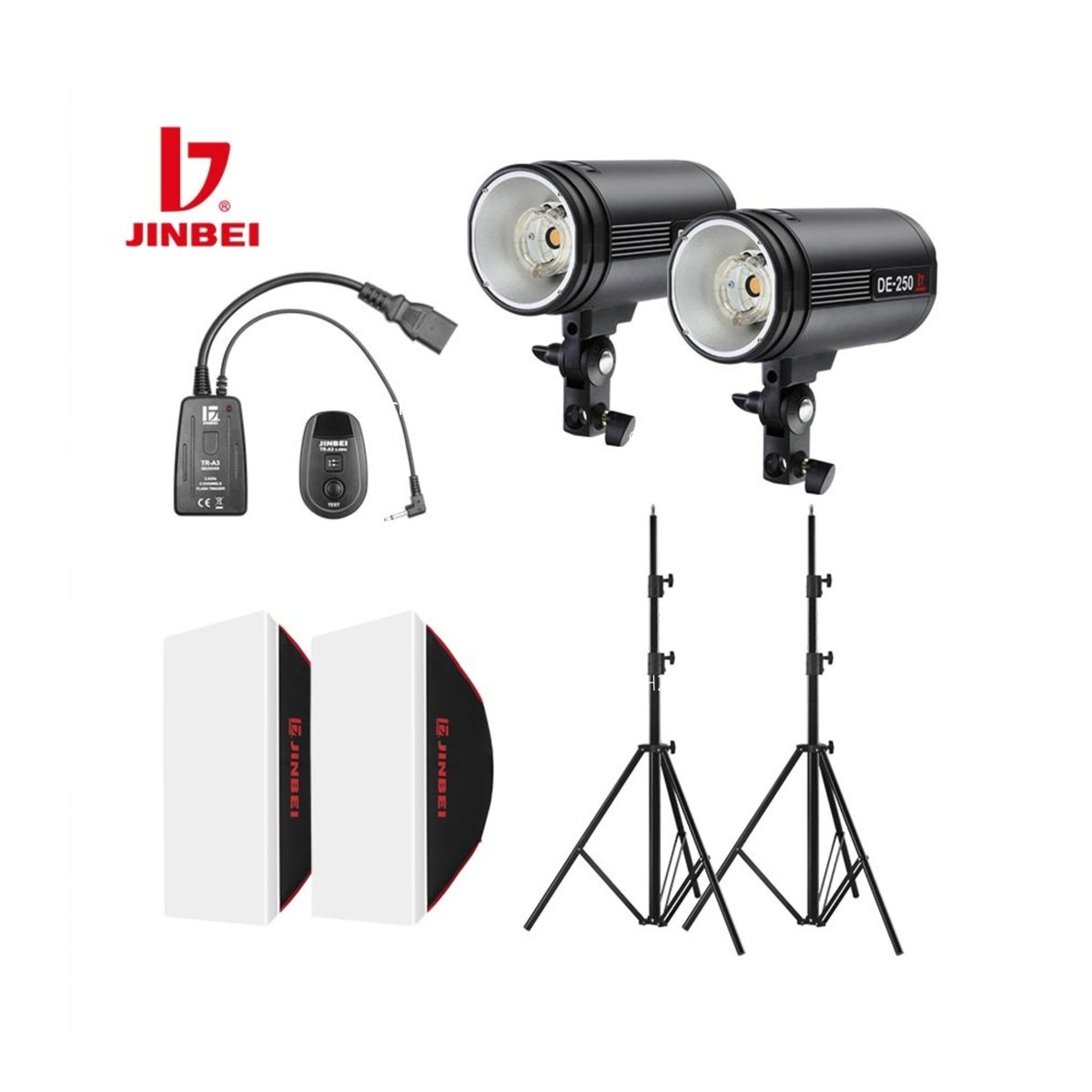 JINBEI DE-250 STUDIO FLASH KIT thumbnail 2