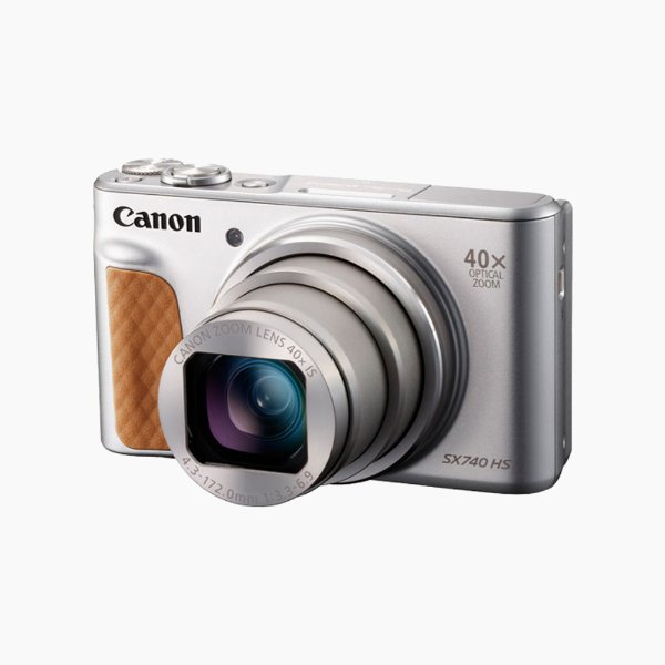 Canon PowerShot SX740 HS Silver 20.3MP 4K Digital Camera 40x Optical Zoom Wi-Fi thumbnail 2