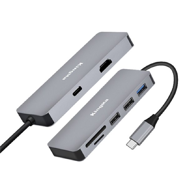 KINGMA TYPE-C 7IN 1 USB C HUB(BMU012)