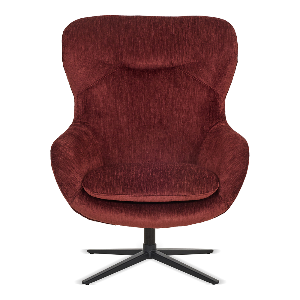 Dorog Swivel Chair, Burgundy thumbnail 2
