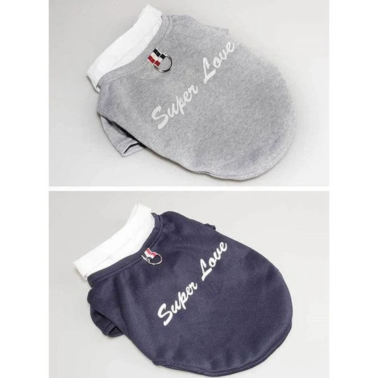 Pet Cloths Gray
