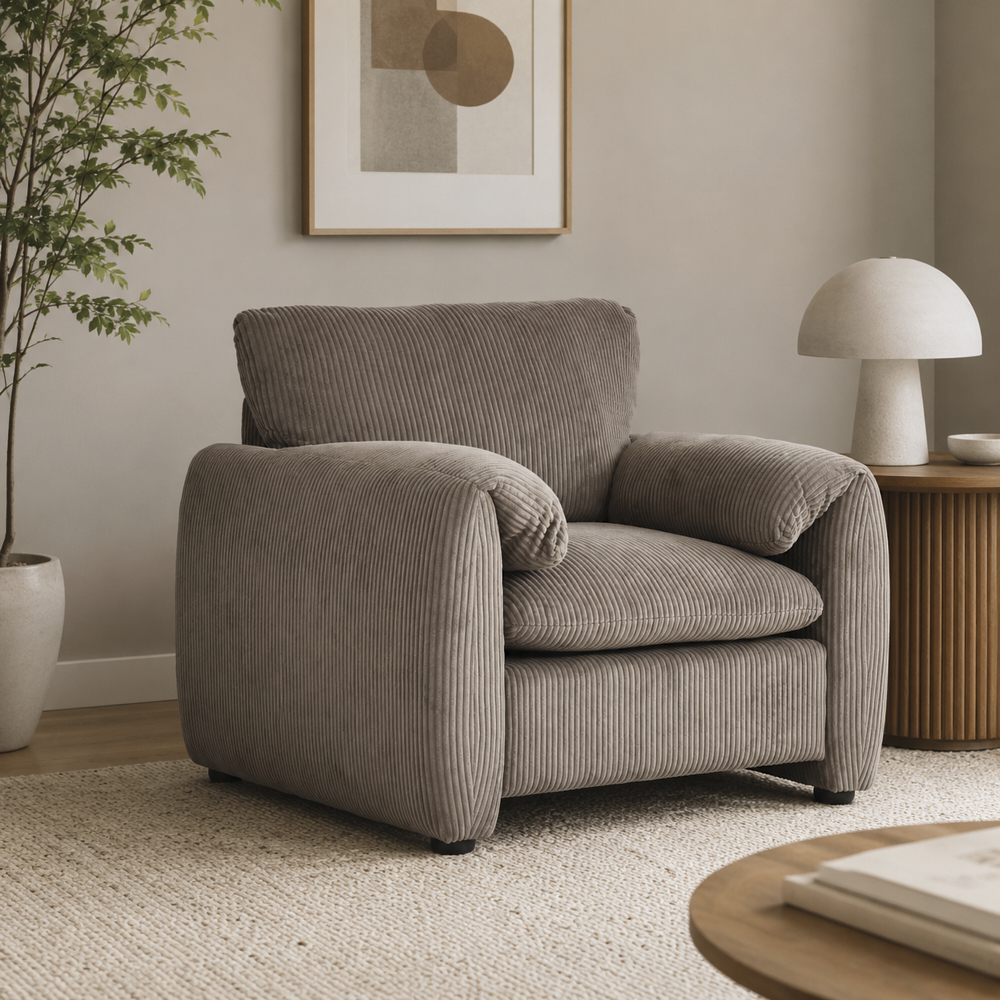 Armchair, Beige thumbnail 2
