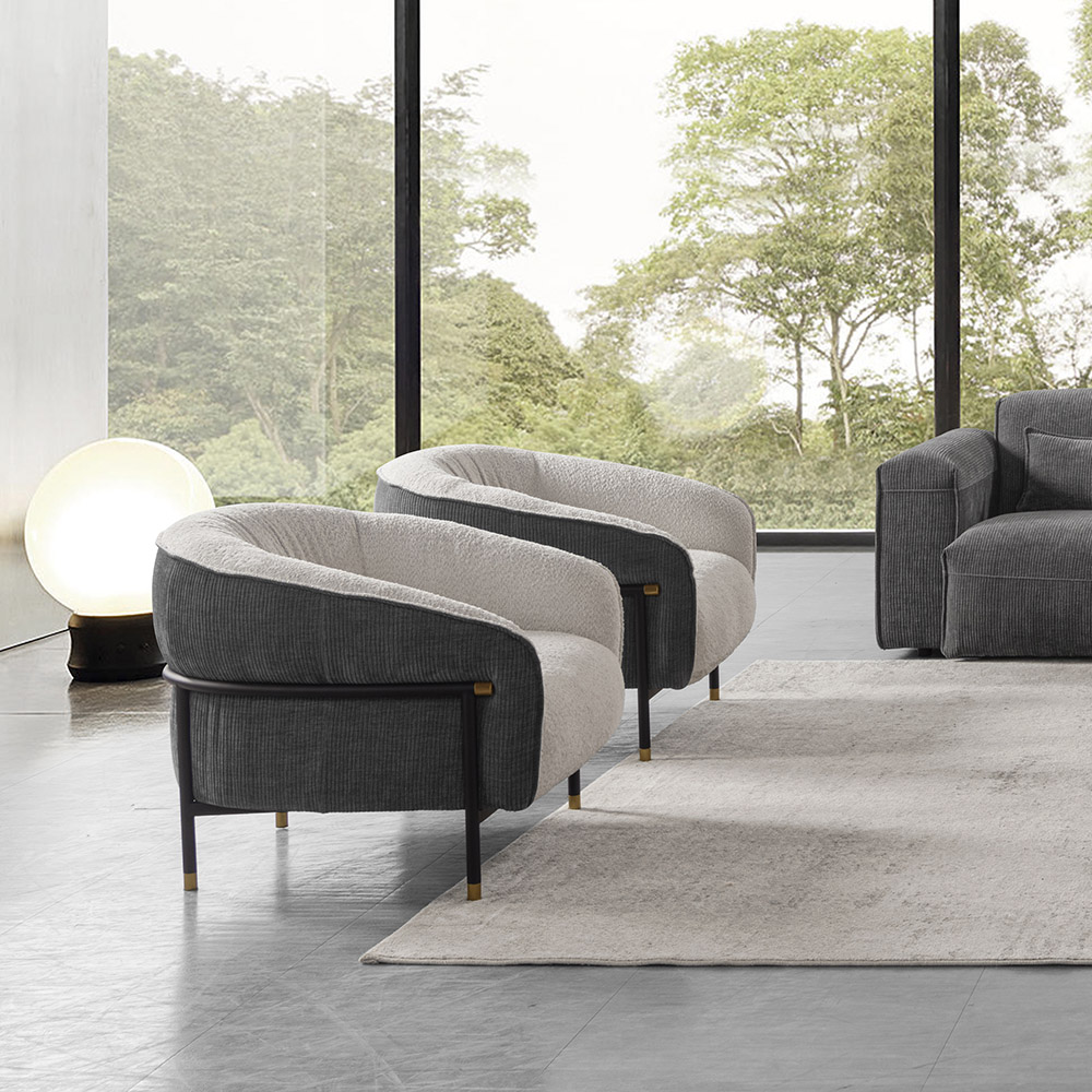 Dawson Armchair, Grey thumbnail 2
