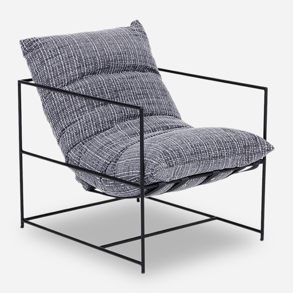 Lima 1-Seater Sofa, Grey thumbnail 2
