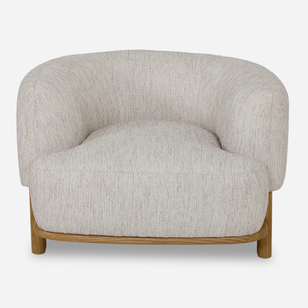 Aloe Accent Chair, Ivory thumbnail 2
