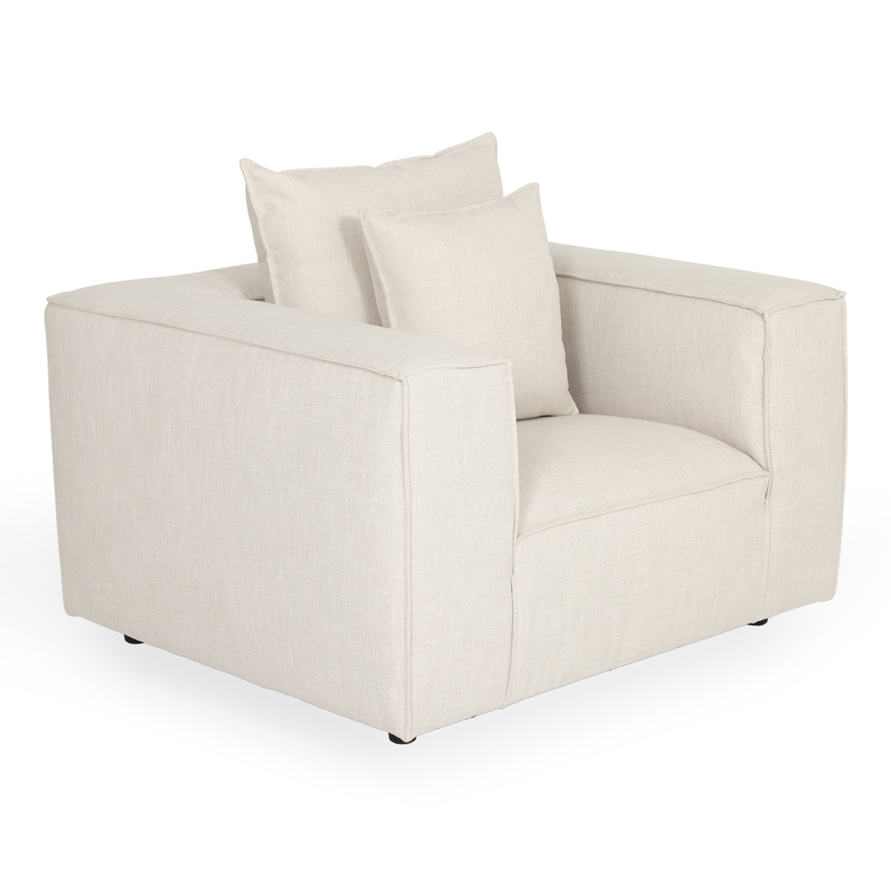 Cara Armchair, Beige thumbnail 2