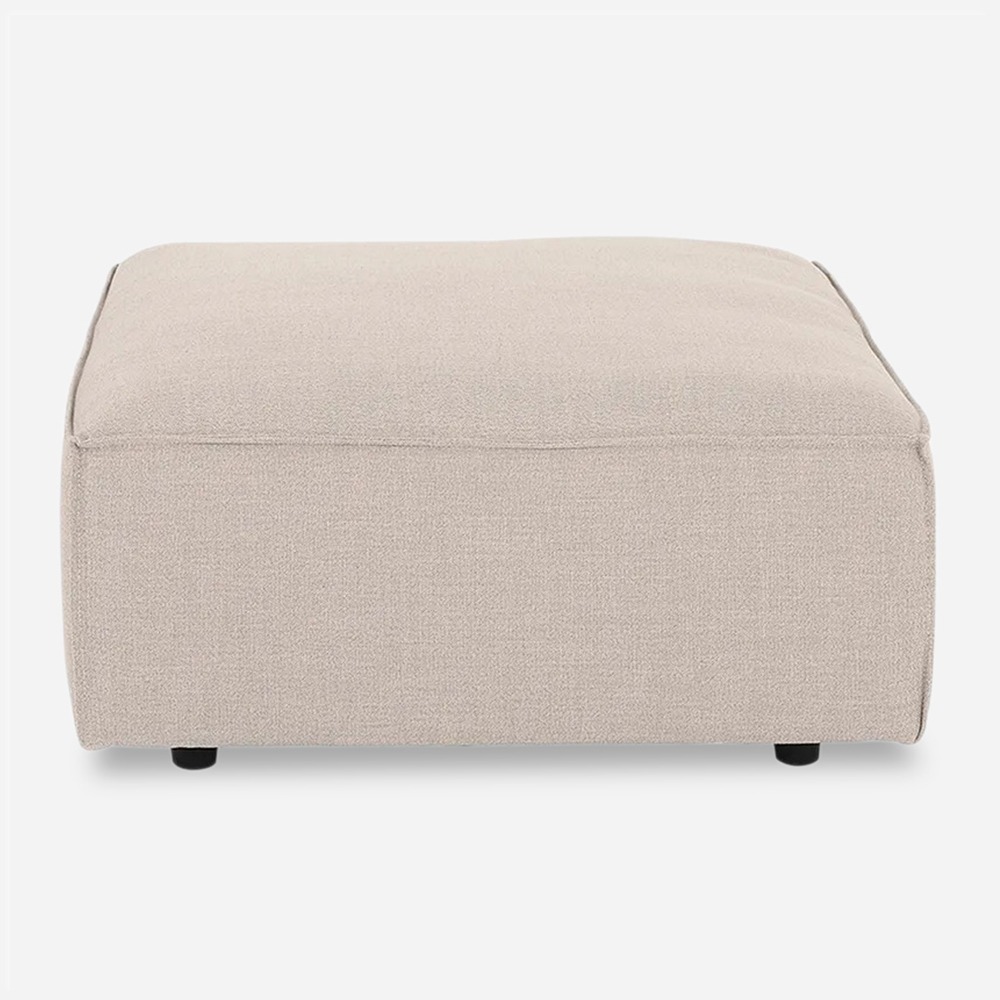 Cara Ottoman, Light Brown thumbnail 2