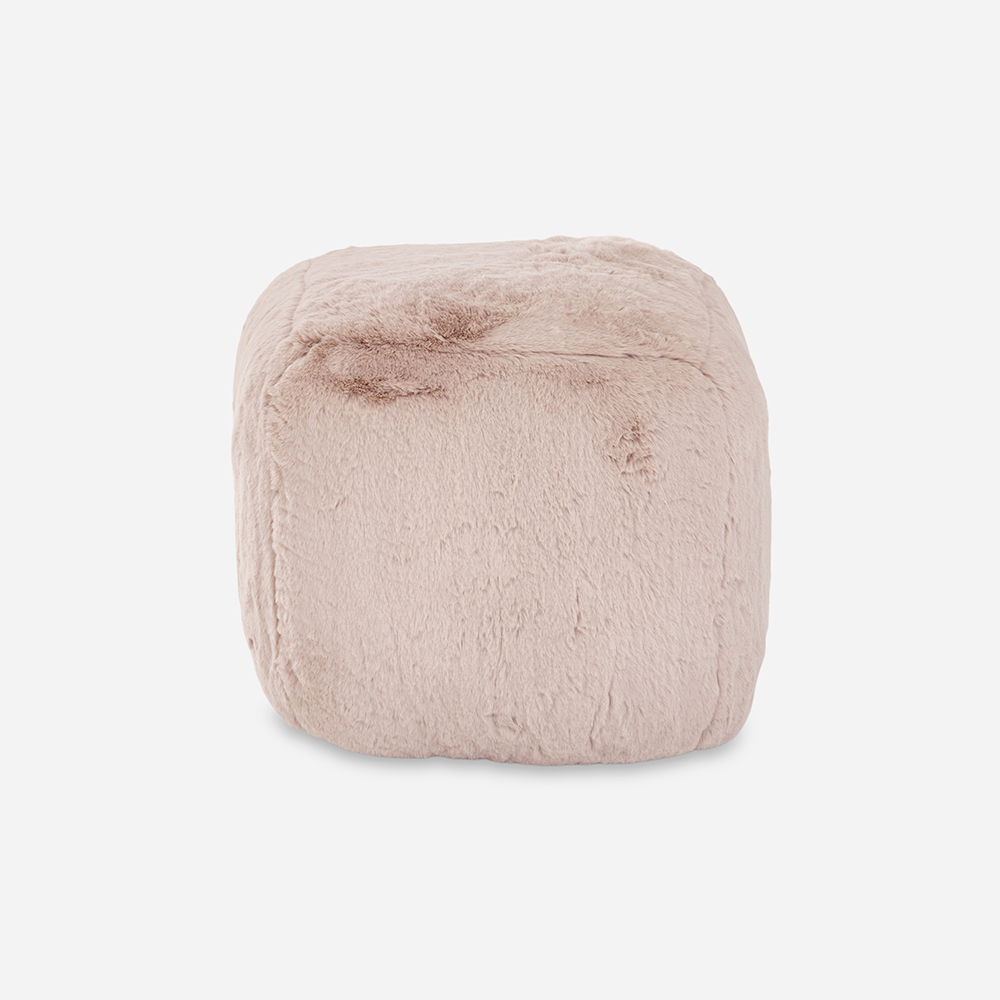 Kids Big Bear Square Pouf, thumbnail 2