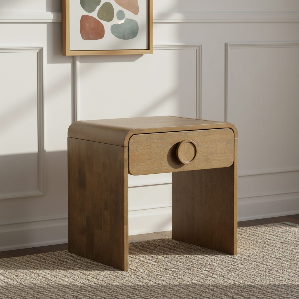 Auretta Single Drawer Nightstand thumbnail 2