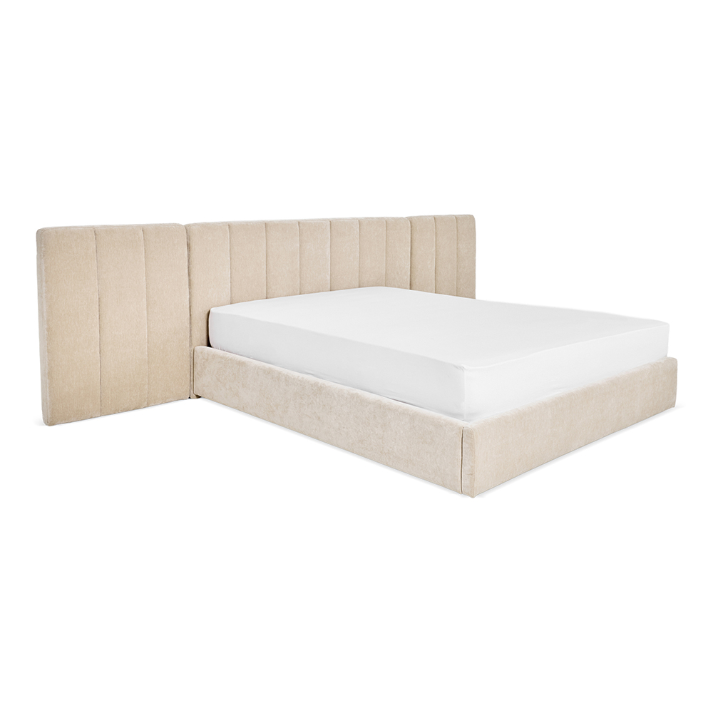 Monde King Sized Bed With Headboard thumbnail 2
