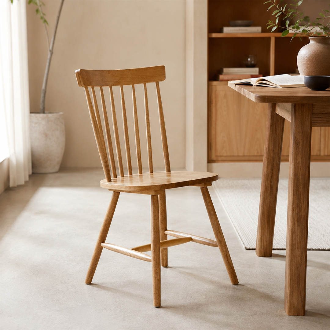 Fergus Dining Chair, Oak thumbnail 2