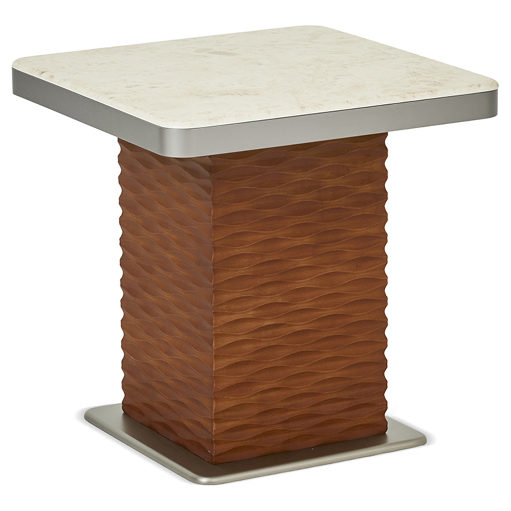 Yanson End Table, Grey thumbnail 2