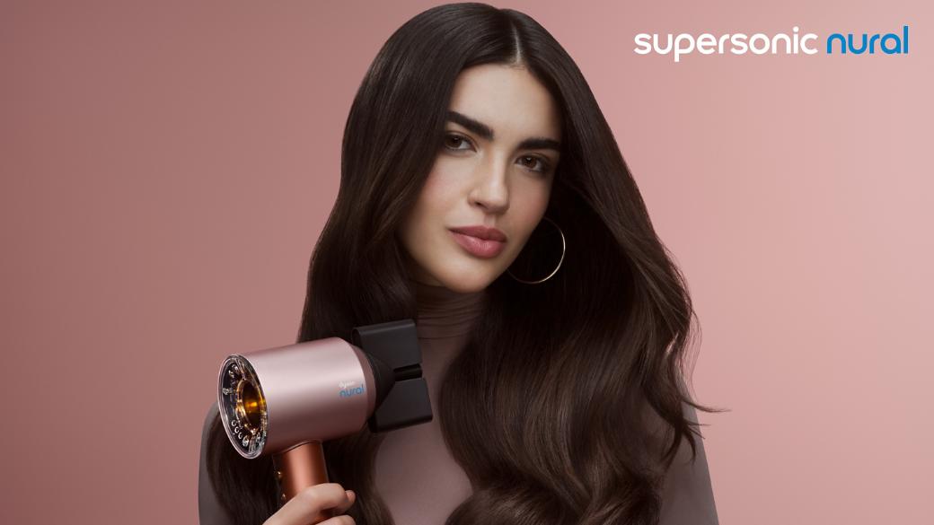  Supersonic Nural™ hair dryer - Curly+Coily (Amber silk) thumbnail 3