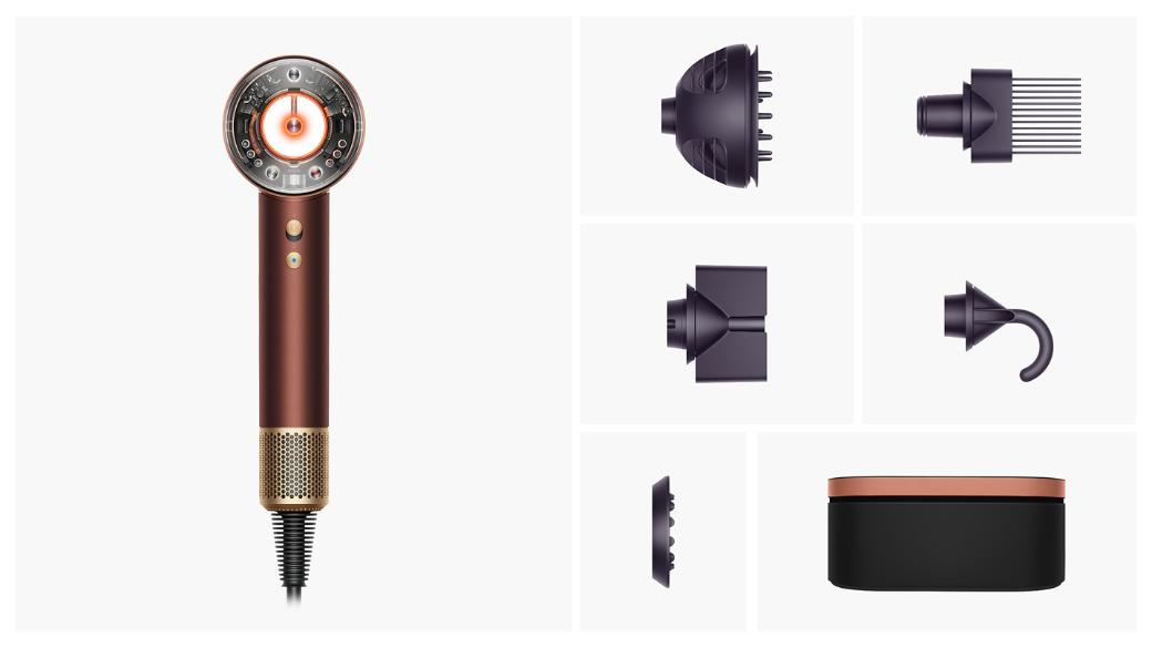  Supersonic Nural™ hair dryer - Curly+Coily (Plum/Copper) thumbnail 2