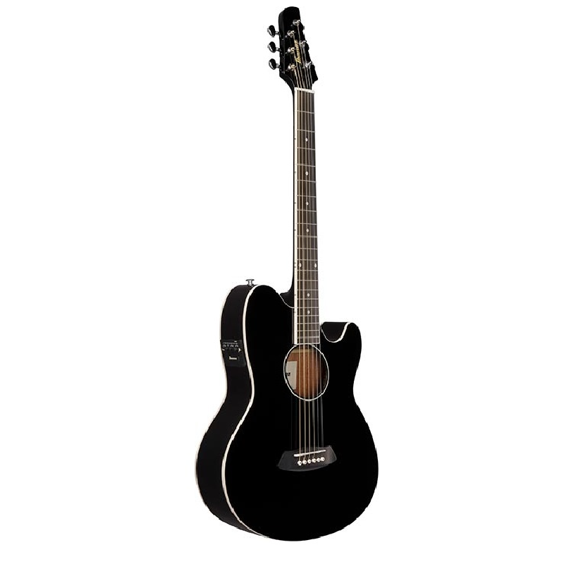 Ibanez TCY10E - BK 39" Inch Talman Double Cutaway body Acoustic-Electric Guitar - Black thumbnail 3