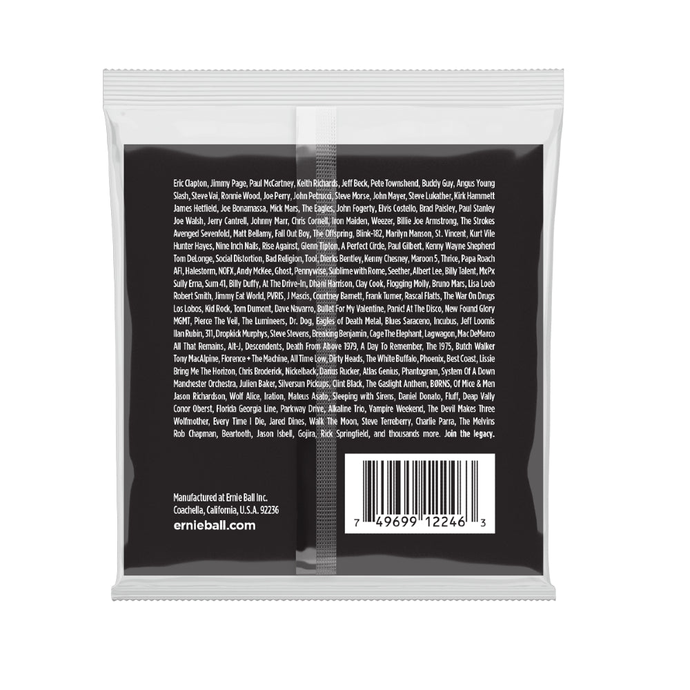 Ernie Ball 2246 Regular Slinky Stainless Steel Wound Electric Guitar Strings - Gauge 10-46 thumbnail 2