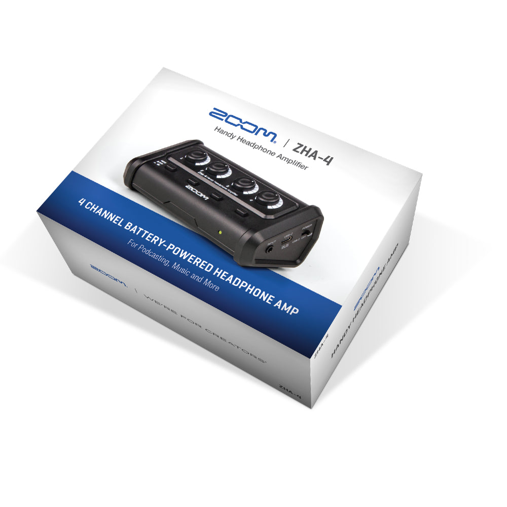 Zoom ZHA-4 4-channel Headphone Amplifier thumbnail 3