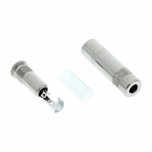 REAN NYS240 3.5mm Female Stereo Jack with Nickel Contact-Plating (for Cables up to 4mm) thumbnail 2