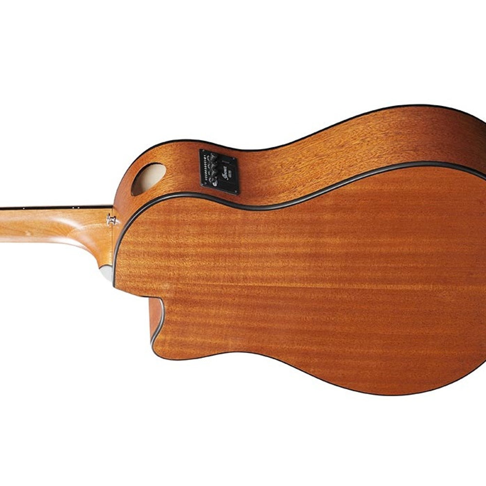 Ibanez AAM50CE-OPN 40.5" Inch Advanced Auditorium with Advanced Access Cutaway body Acoustic-electric Guitar - Open Pore Natural thumbnail 3