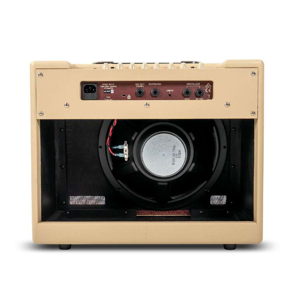 Blackstar Debut 50R 12-inch 50-watt, 1 x 12" Guitar Combo Amplifier Cream Color thumbnail 2