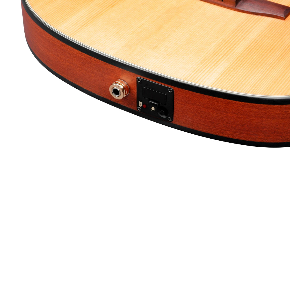 Ibanez FRH10N - NTF Full Size Classical Electro Acoustic Guitar - Natural Flat thumbnail 4
