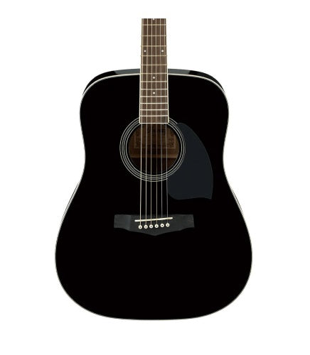 Ibanez PF15-BK Full Size 41" Inch Dreadnought body Acoustic Guitar - Black High Gloss Finish thumbnail 2