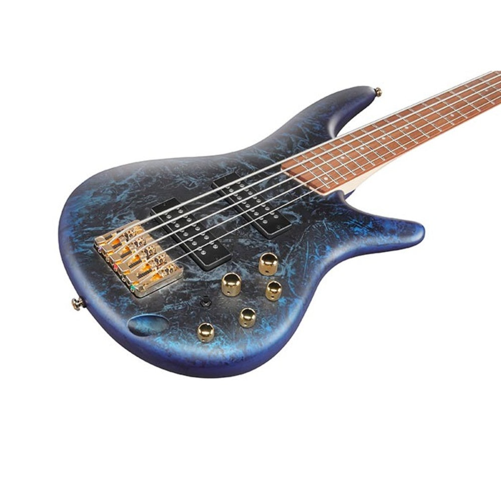 Ibanez SR305EDX-CZM 5-String Electric Bass Guitar - Cosmic Blue Frozen Matte thumbnail 2