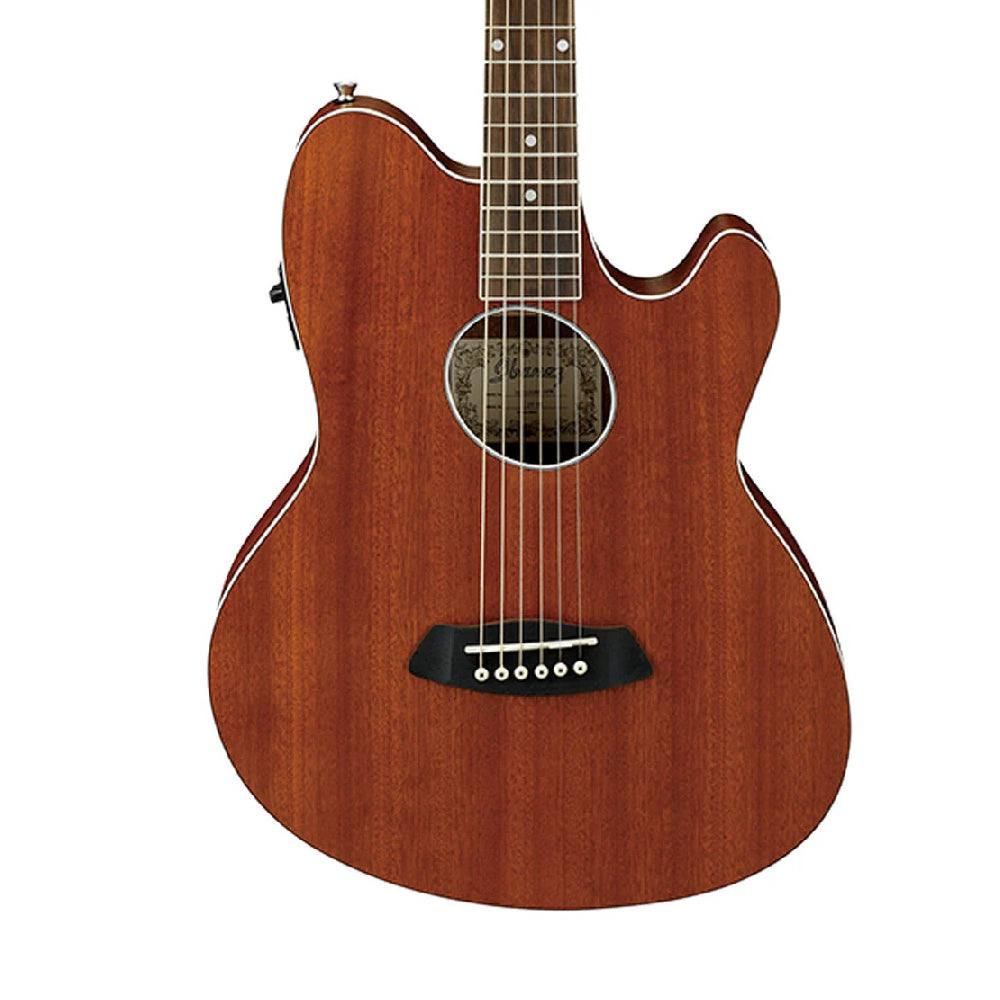 Ibanez TCY12E - OPN 39" Inch Talman Double Cutaway body Acoustic-Electric Guitar - Open Pore Natural thumbnail 2