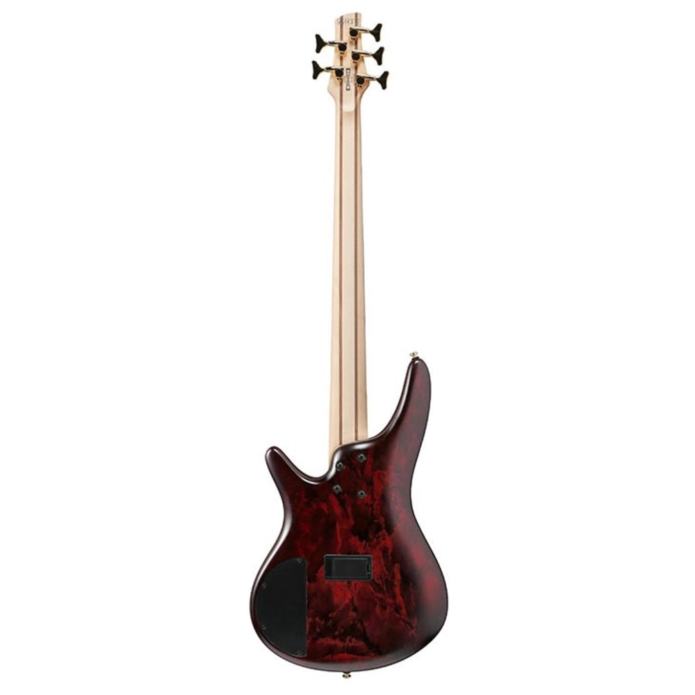 Ibanez SR305EDX-WZM 5-String Electric Bass Guitar, Wine Red Frozen Matte thumbnail 3