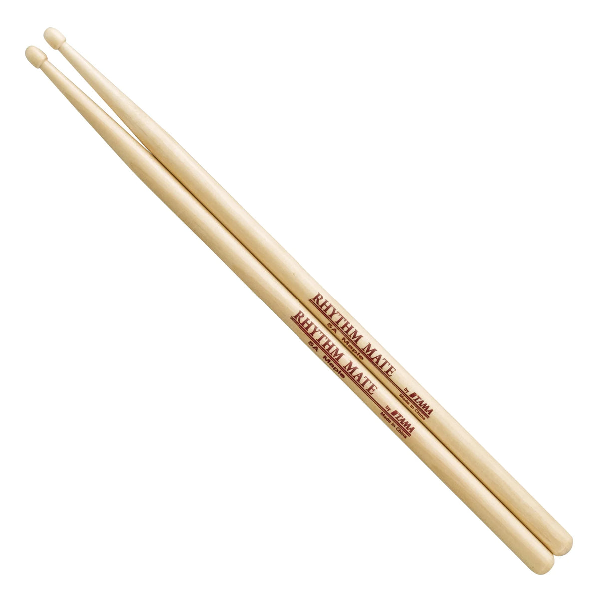 Tama RHYTHM MATE MRM5A Maple 5A Wood Tip DrumSticks image 1