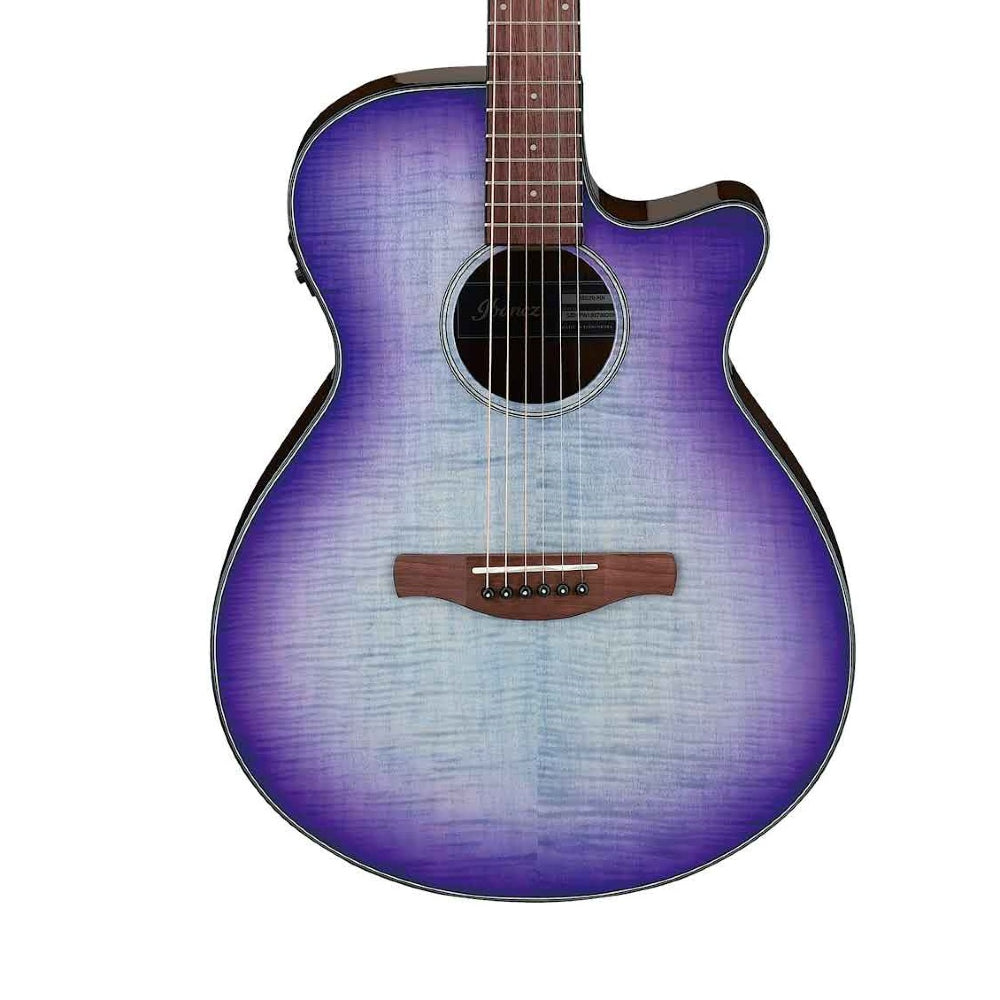 Ibanez AEG70PIH 40" Inch AEG body Acoustic-Electric Guitar - Purple Iris thumbnail 2