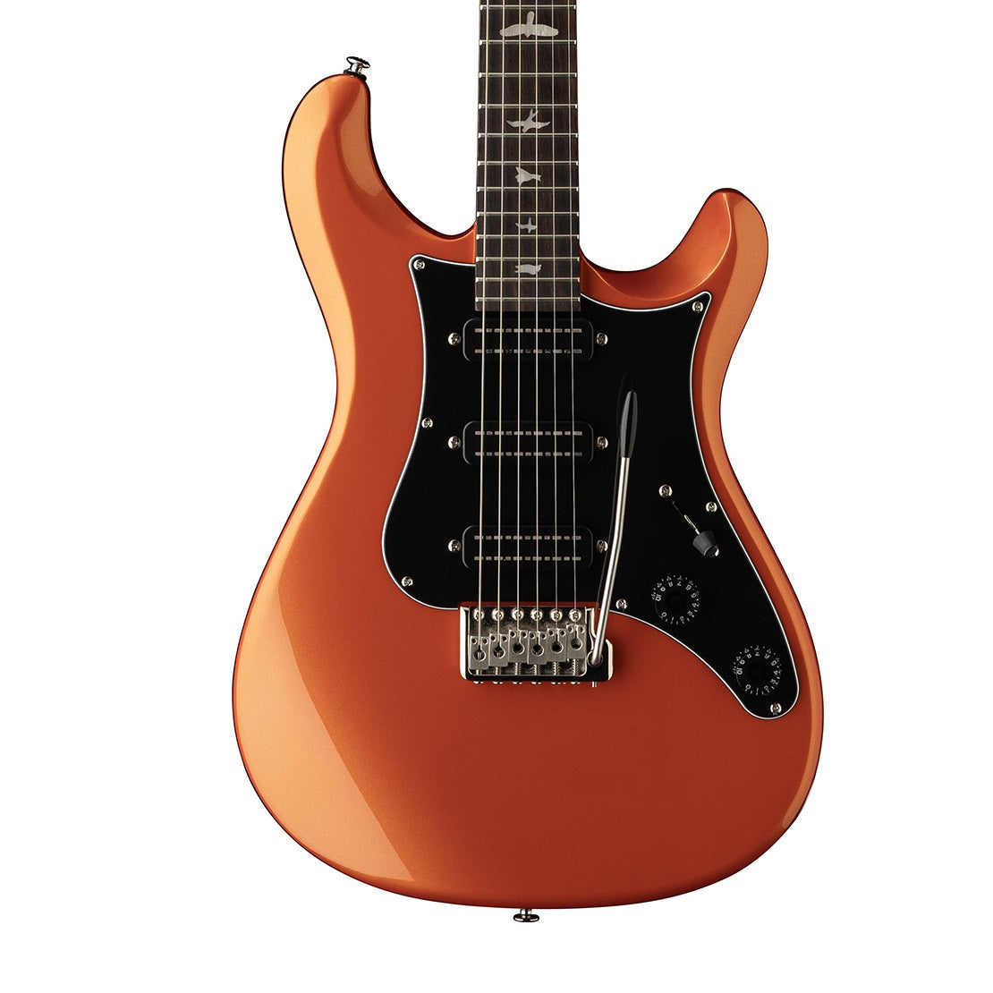 PRS SE NF3 NF3RMO Bolt-on Maple Electric Guitar Rosewood Fretboard Metallic Orange Finish - PRS Gig Bag Included thumbnail 2