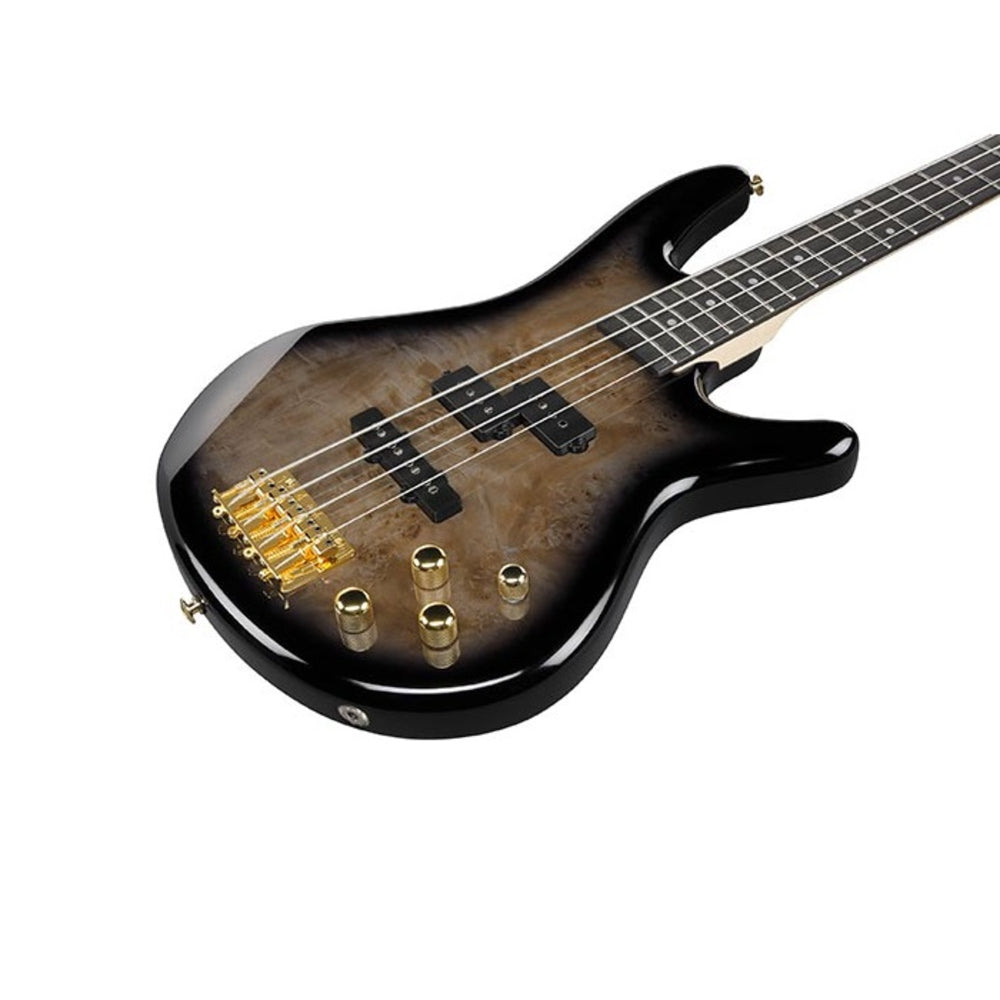 Ibanez Gio GSR200PC-TPB 4-string Bass Guitar - Transparent Pale Black Burst thumbnail 2
