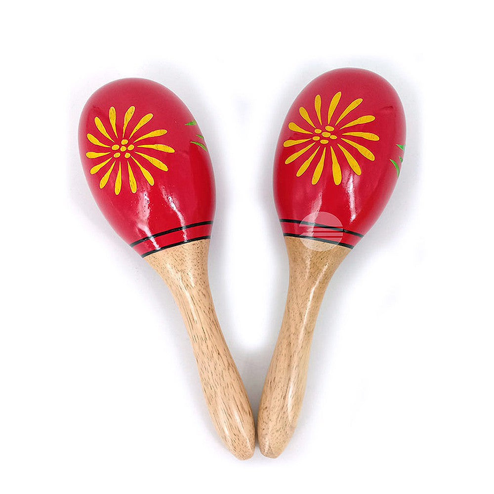 Maxtone M-9 Wooden Maracas image 1