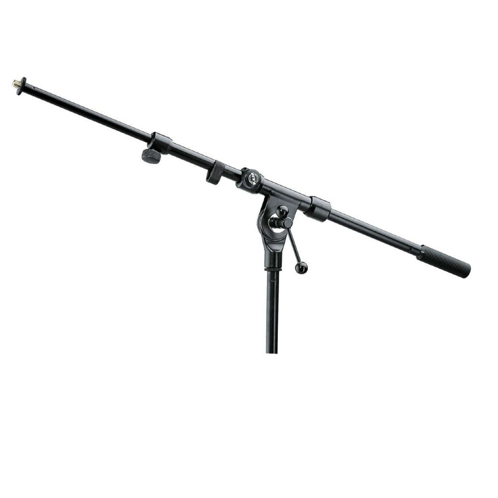 Konig & Meyer 21110-300-55 Two-Piece Telescoping Boom Arm with 5/8" Thread (Black) image 1