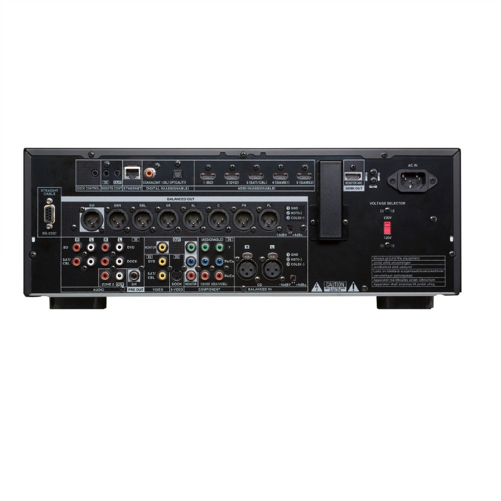 Denon DN-500 AV 7.1-Channel A/V Pre-Amplifier thumbnail 2