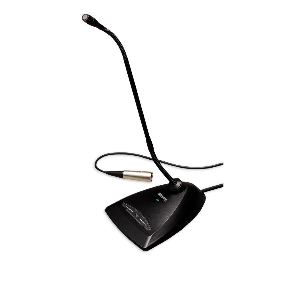Shure MX418D/C Desktop-Mounted 18" Cardioid Gooseneck Microphone with Preamp image 1