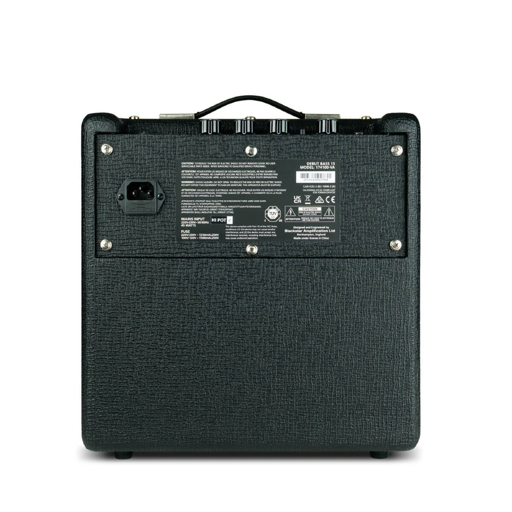 Blackstar Debut Bass 15W 6.5″ Combo Bass Guitar Amplifier thumbnail 3